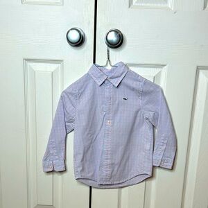 Vineyard Vines Boys Button Shirt, Size 4